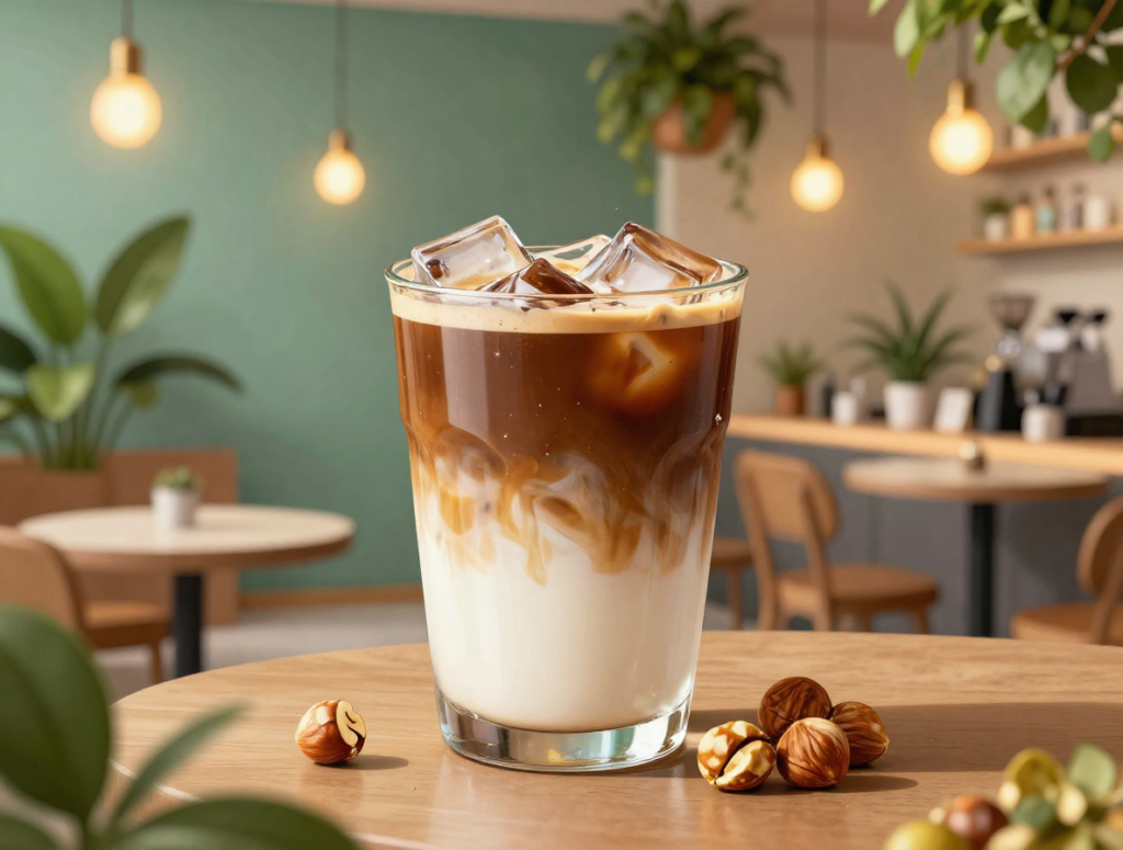 Caramel Hazelnut Iced Coffee