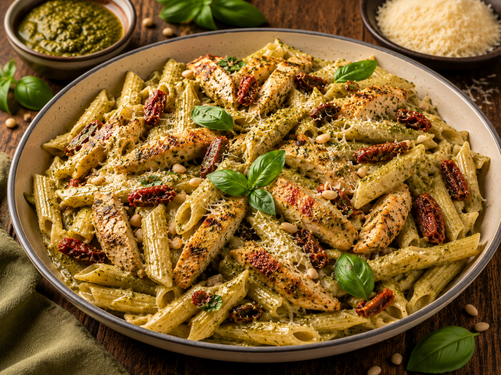 Pesto Chicken Pasta