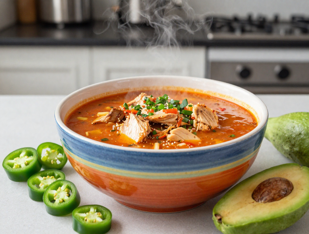 Chicken Enchilada Soup