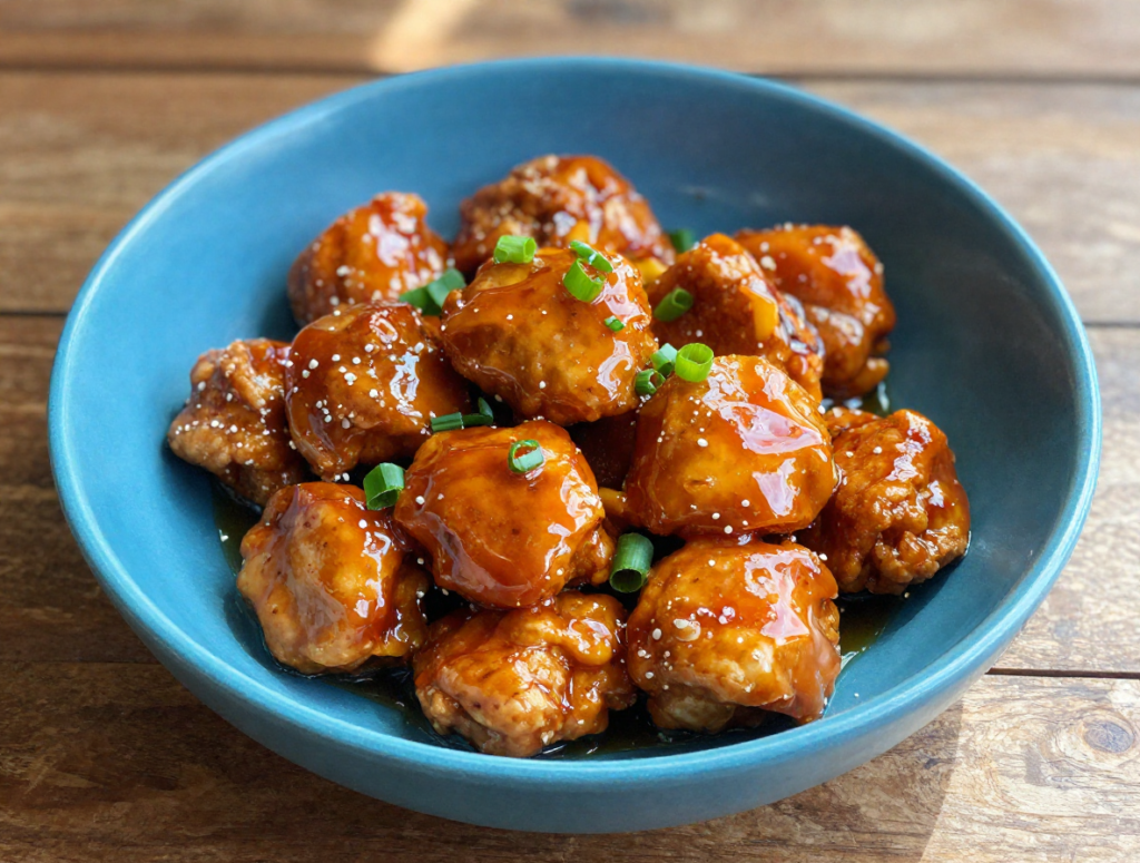 Four-Ingredient Orange Chicken