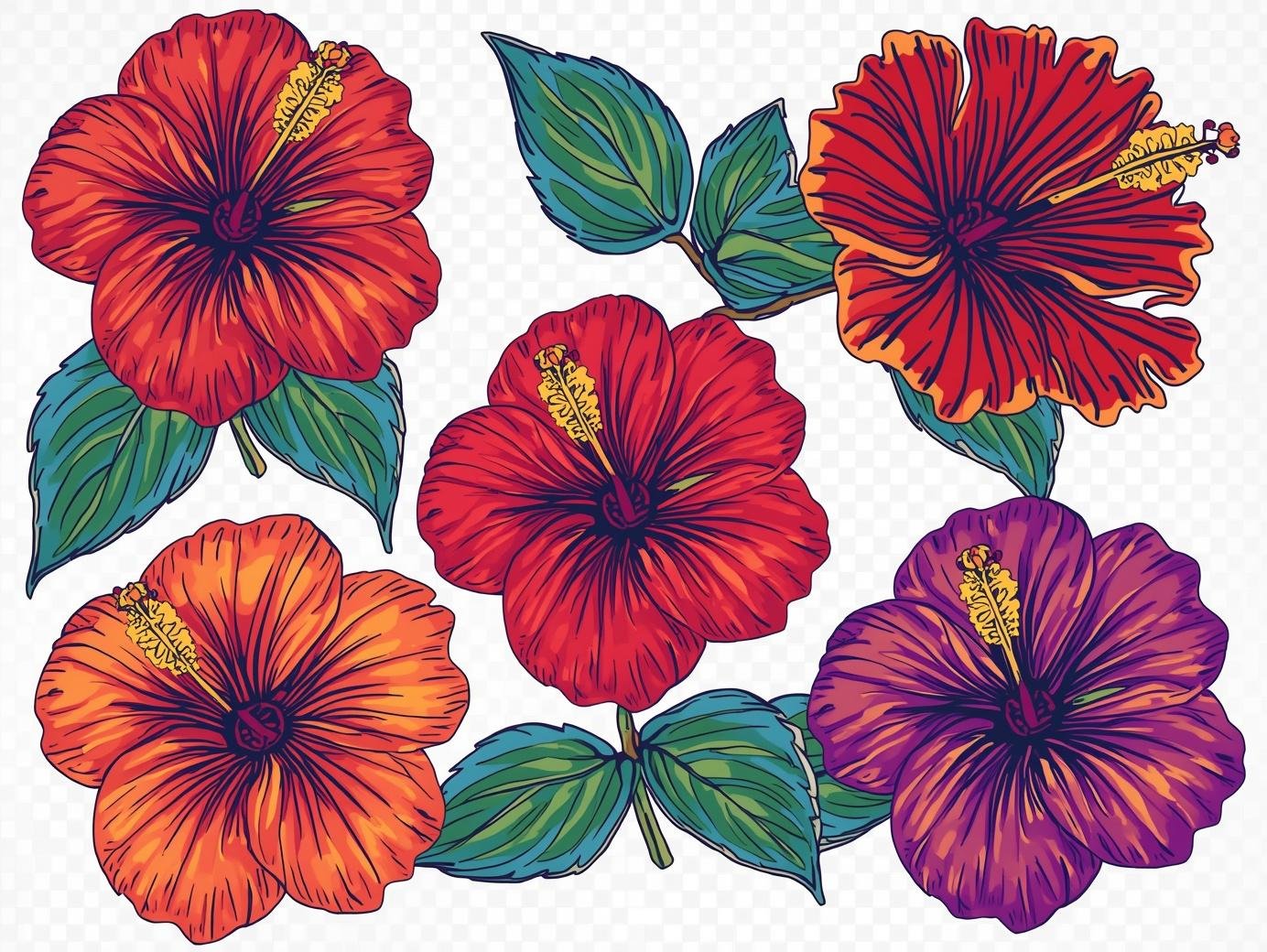 Hibiscus Clipart PNG Tumblr