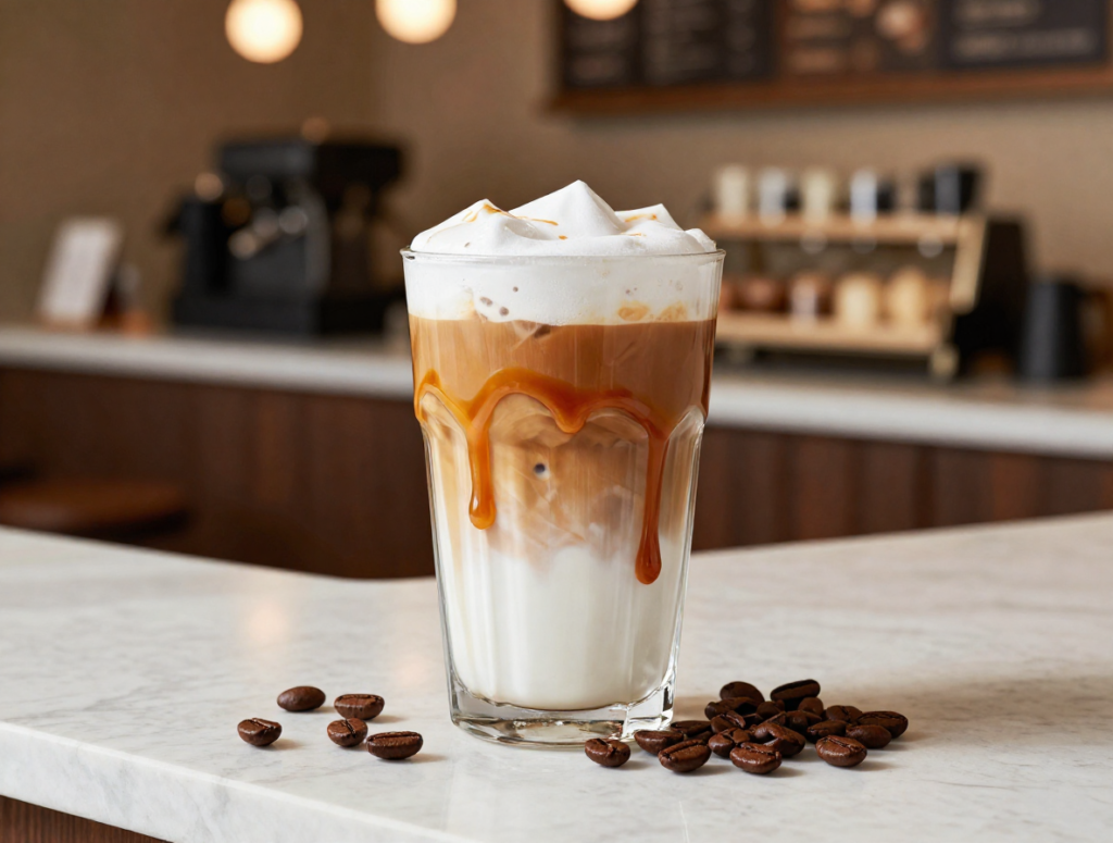Iced Caramel Latte