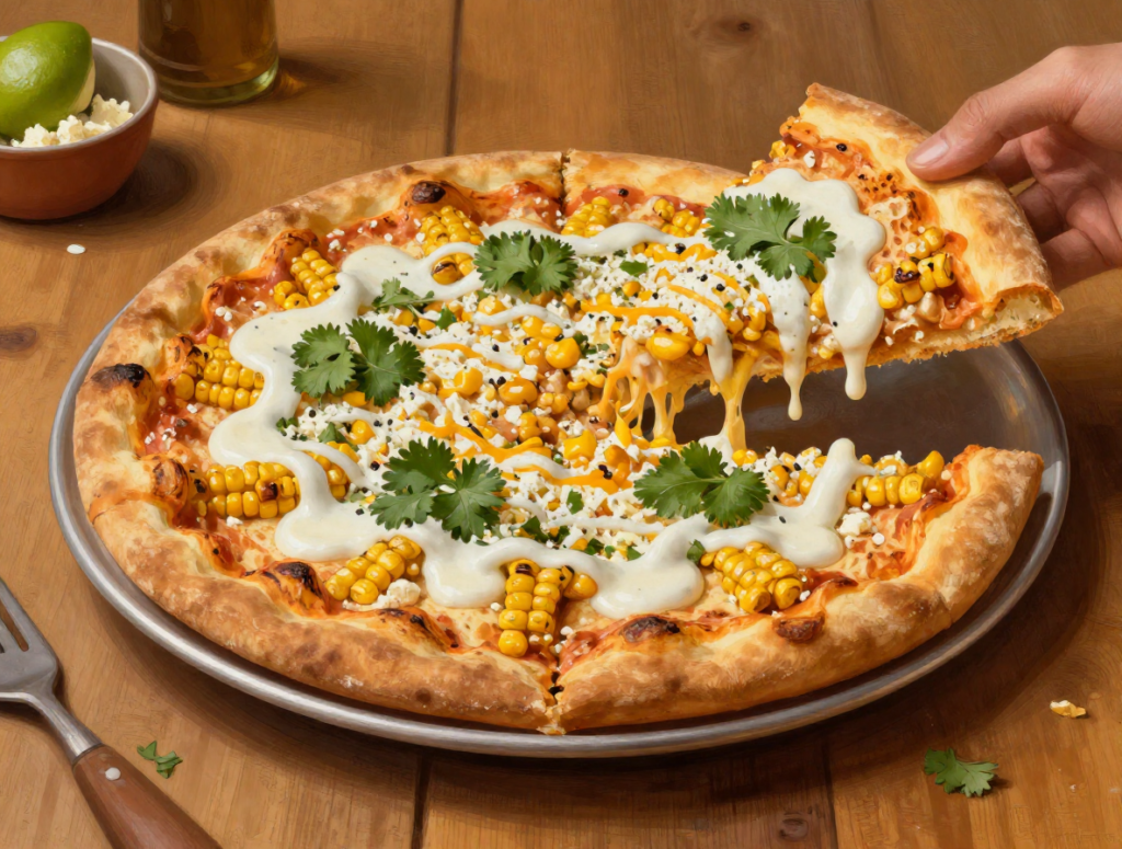 Mexican Street Corn Pizza