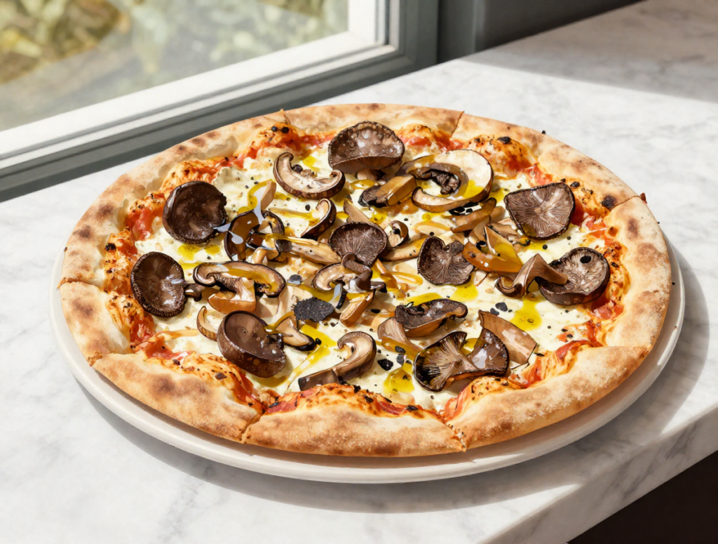 Mushroom Truffle Pizza