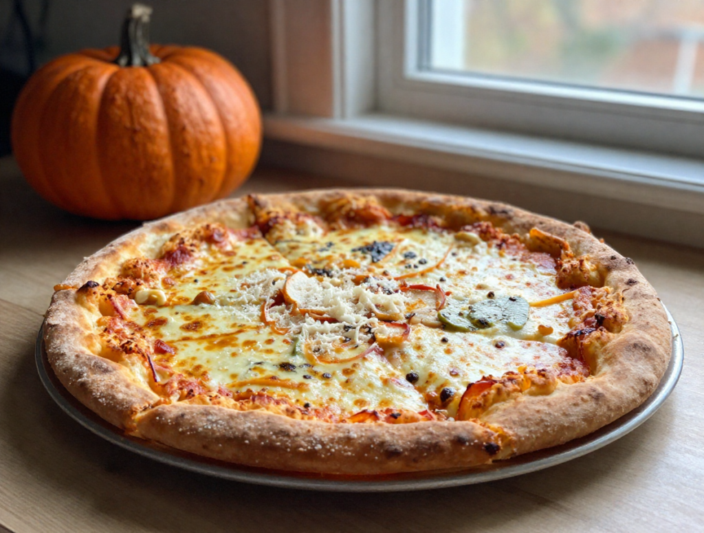 Pumpkin and Sage Pizza