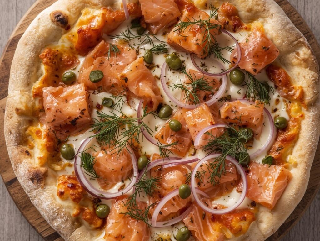 Smoked Salmon Pizza