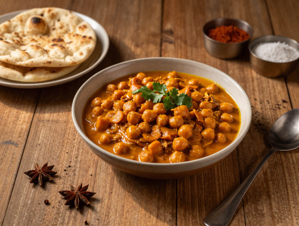 Sweet Potato Chickpea Curry