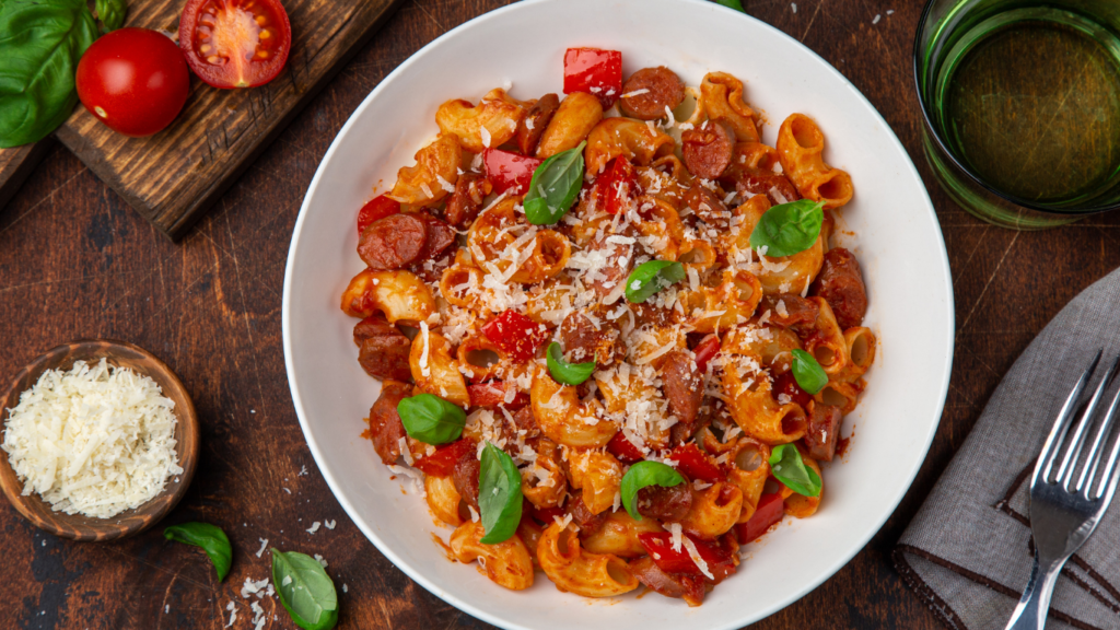 Spicy Sausage Pasta