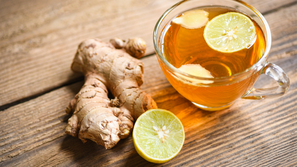Ginger Lemon Herbal Drink