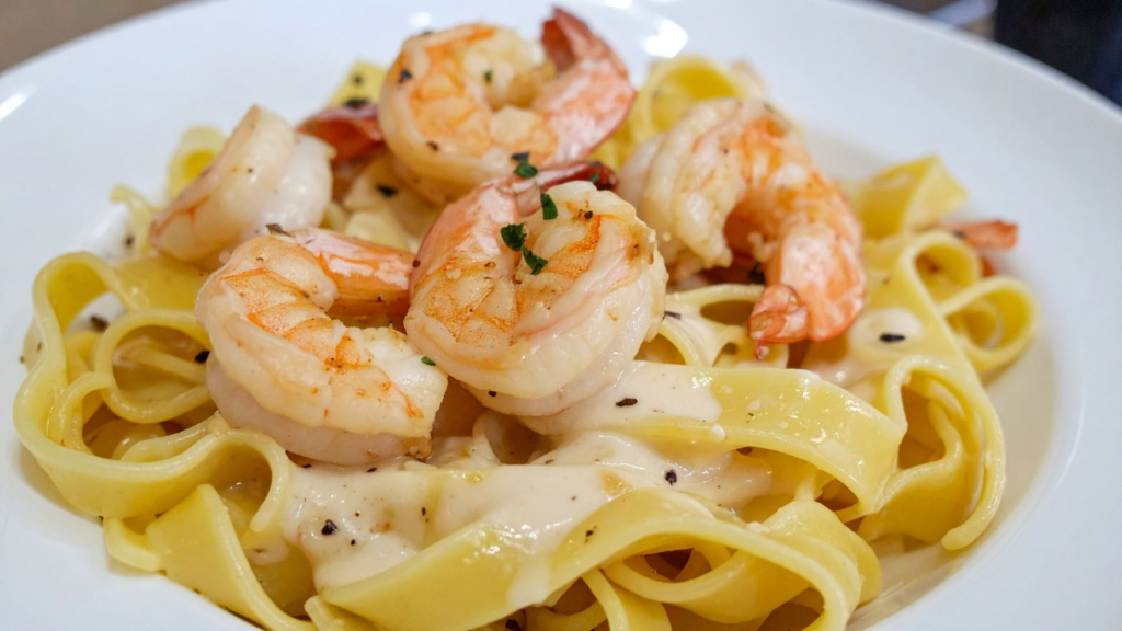 Shrimp Alfredo