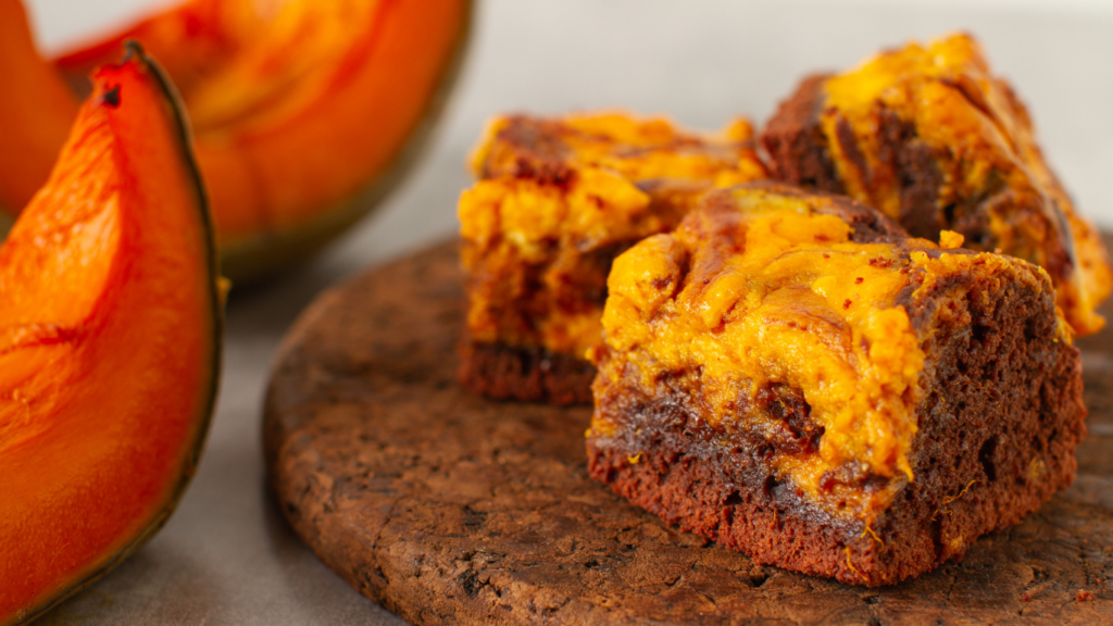 Pumpkin Cheesecake Brownies