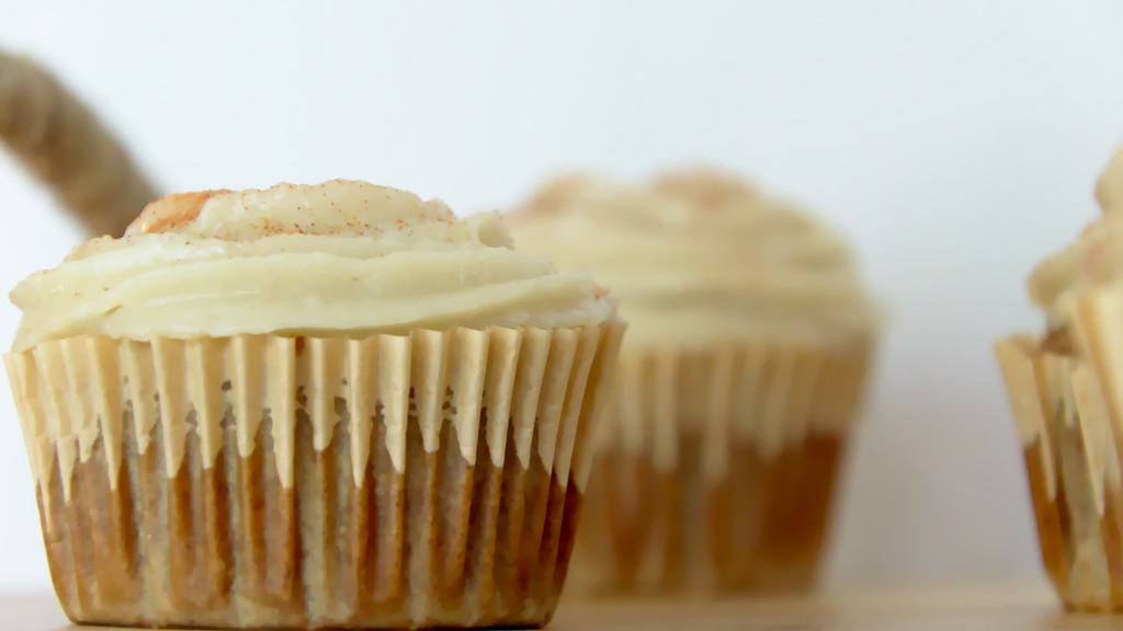 Vanilla Chai Pumpkin Latte Cupcakes