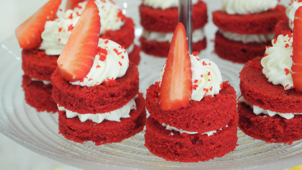Mini Red Velvet Cakes