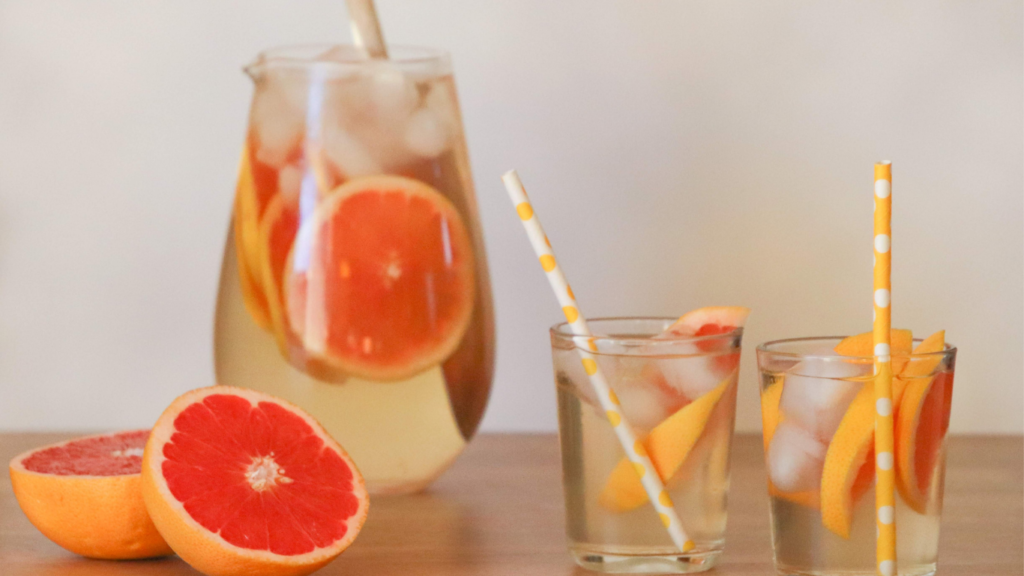 Grapefruit Infused Water