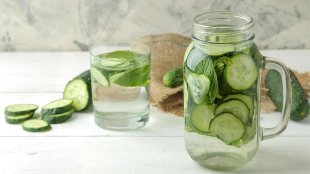 Cucumber Mint Water