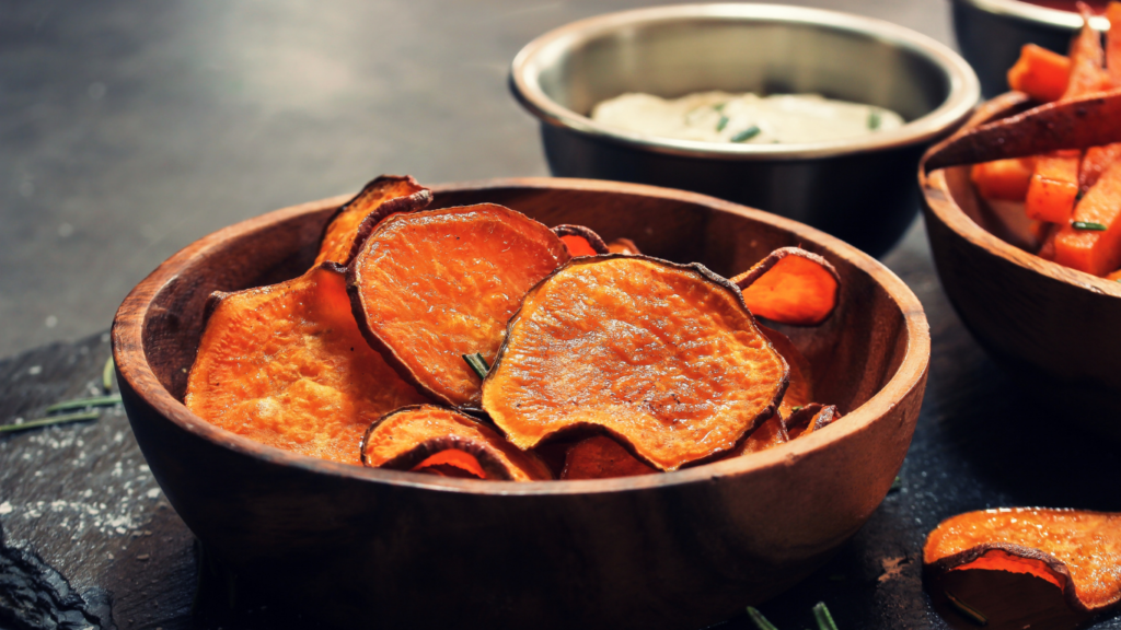 Baked Sweet Potato Chips