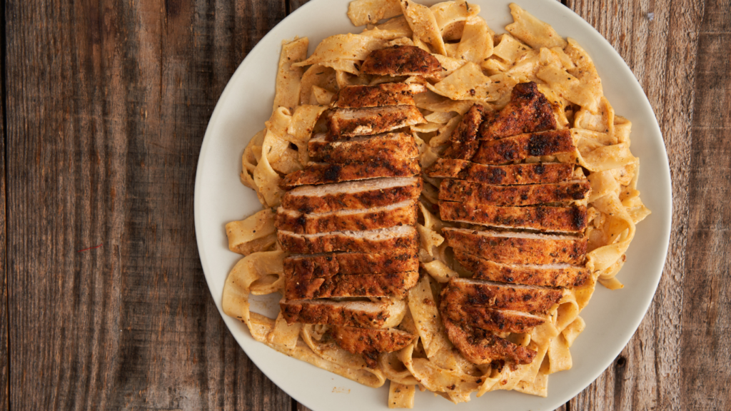 Garlic Parmesan Chicken Pasta