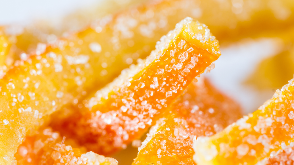 Candied Orange Peels