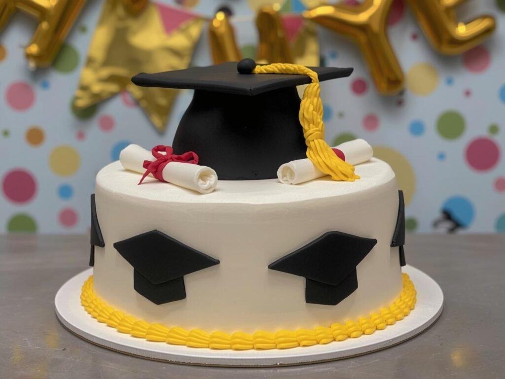 graduation cake
