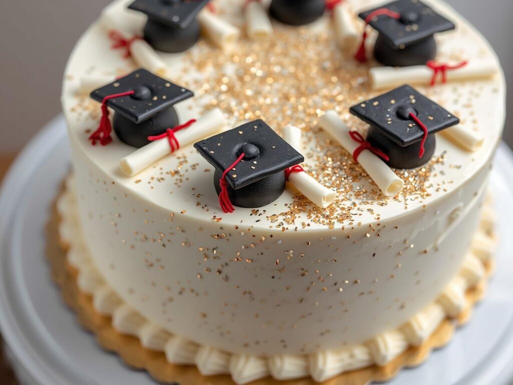 graduation cake