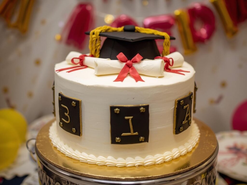 graduation cake