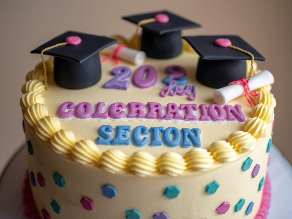 graduation cake