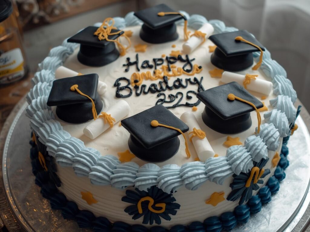 graduation cake