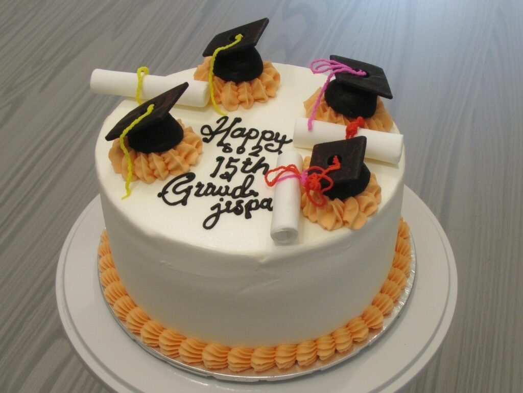 graduation cake