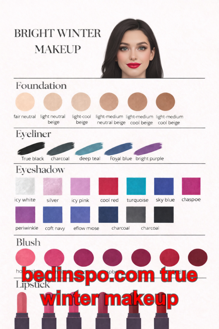 True Winter Makeup: The Complete Guide to Colors, Products, and Looks