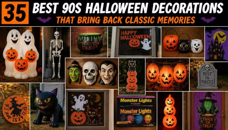 35 Best 90s Halloween Decorations That Bring Back Classic Memories