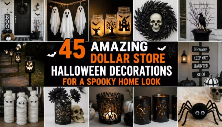 45 Amazing Dollar Store Halloween Decorations for a Spooky Home Look