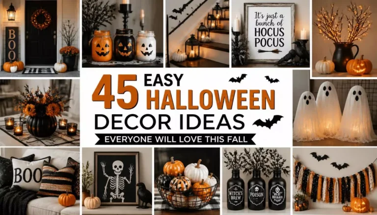 45 Easy Halloween Decor Ideas Everyone Will Love This Fall