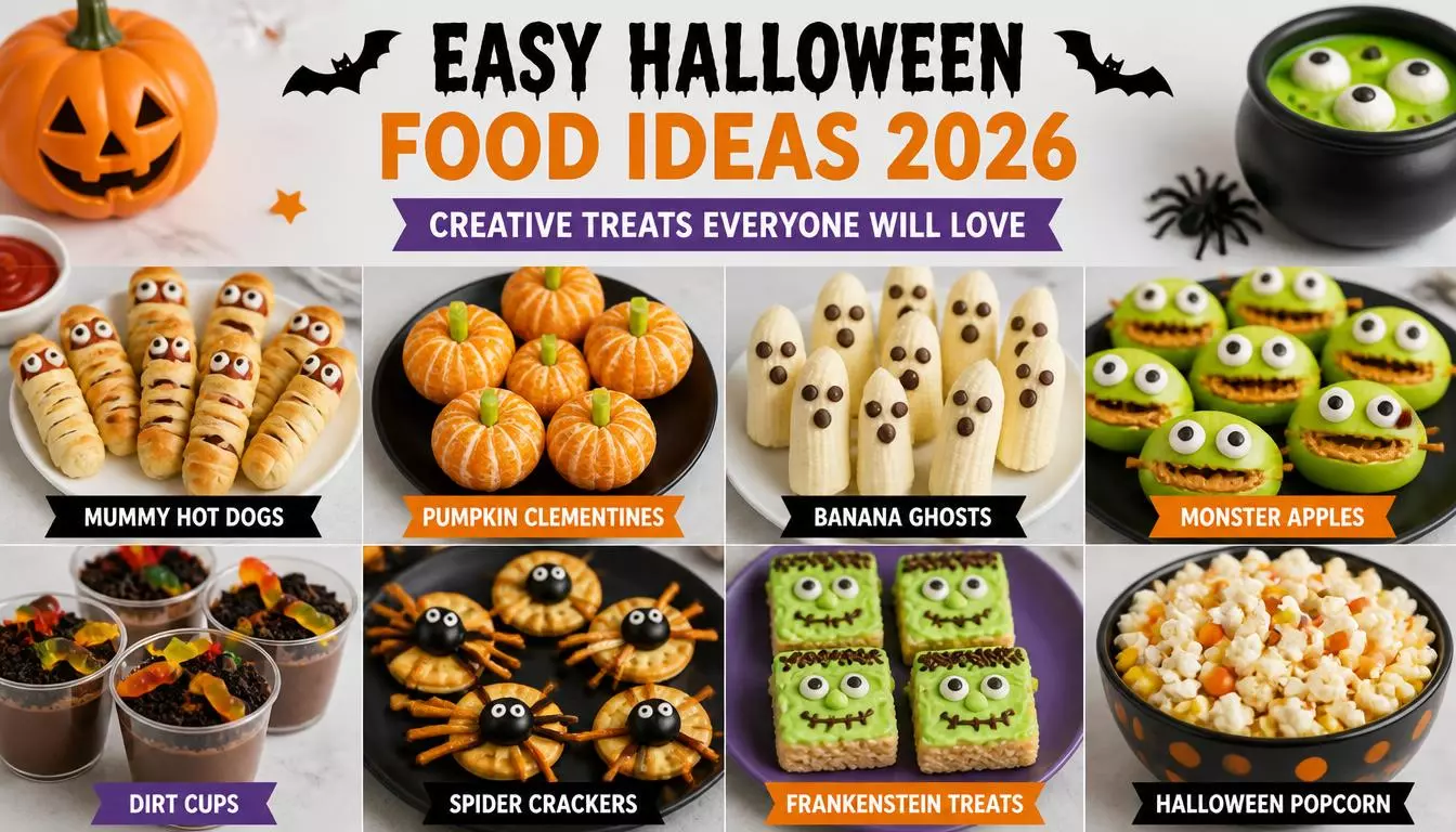 50+ Easy Halloween Food Ideas 2026: Creative Treats Everyone Will Love