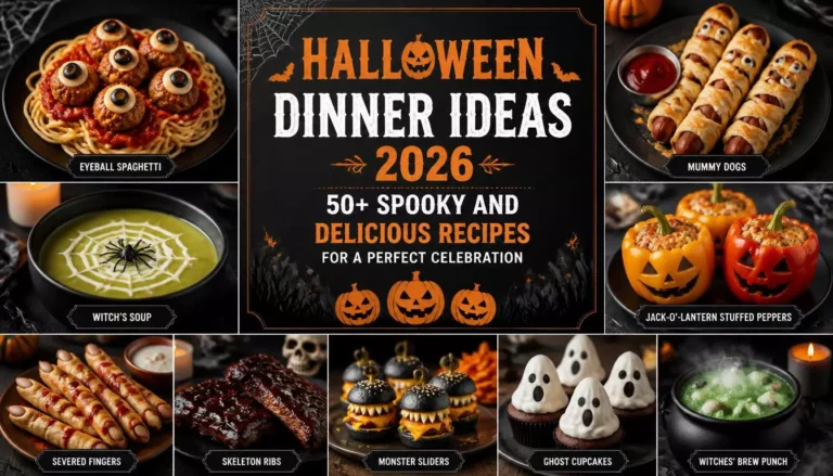 Creative Halloween Dinner Ideas 2026: 50+ Spooky and Delicious Recipes for a Perfect Celebration