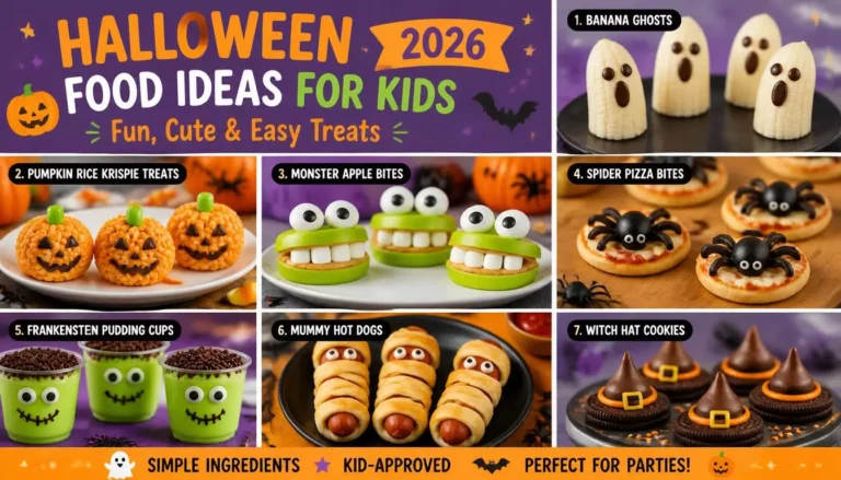 Top 40 Halloween Food Ideas for Kids 2026: Fun Cute and Easy Treats