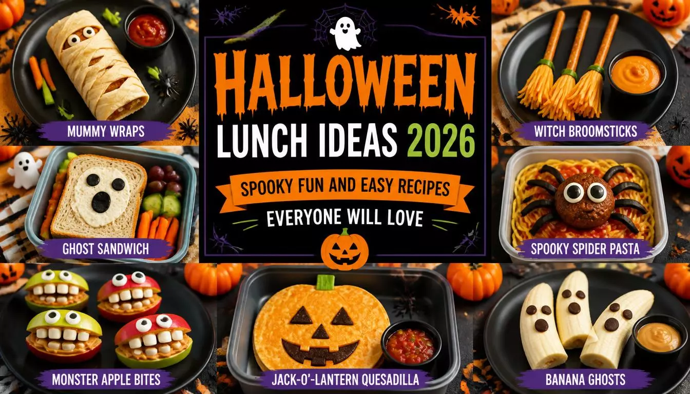 Creative 50+ Halloween Lunch Ideas 2026: Spooky Fun and Easy Recipes Everyone Will Love