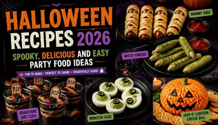 Top 10 Halloween Recipes 2026: Spooky, Delicious and Easy Party Food Ideas
