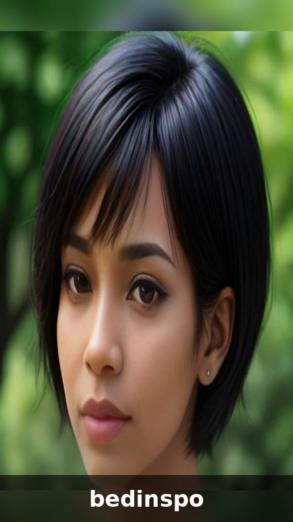 Sleek straight asymmetrical lob