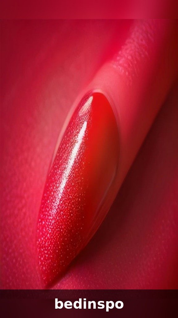 3D candy cane charm accent nail design