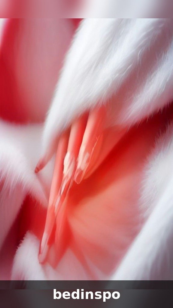 Candy cane ombrΓ© nails fading from red to white