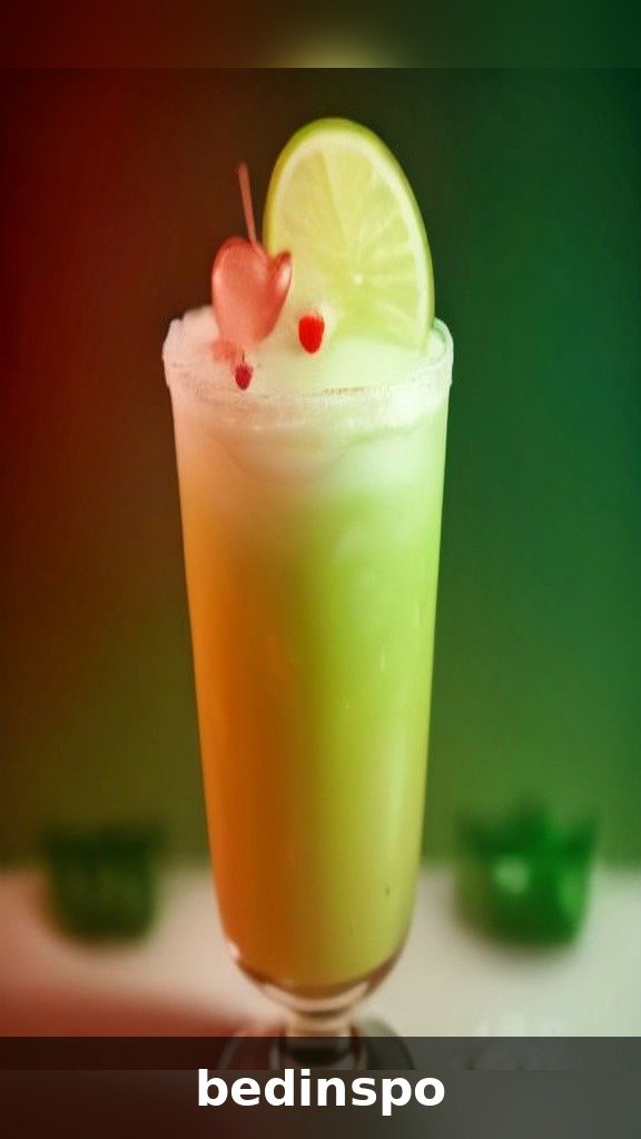 The Grinch cocktail
