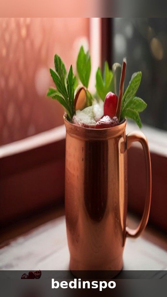 Cranberry Moscow mule