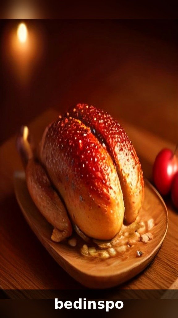 Roasted duck with cherry sauce