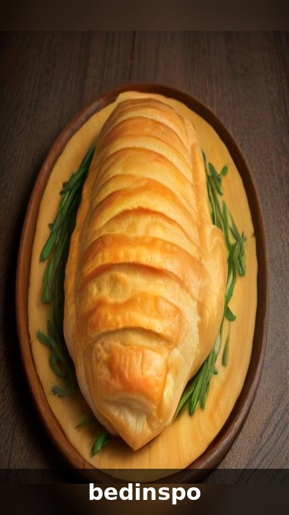Vegetarian mushroom Wellington