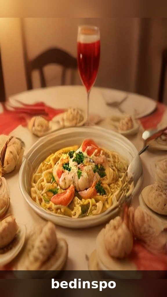 Italian Feast of the Seven Fishes spread