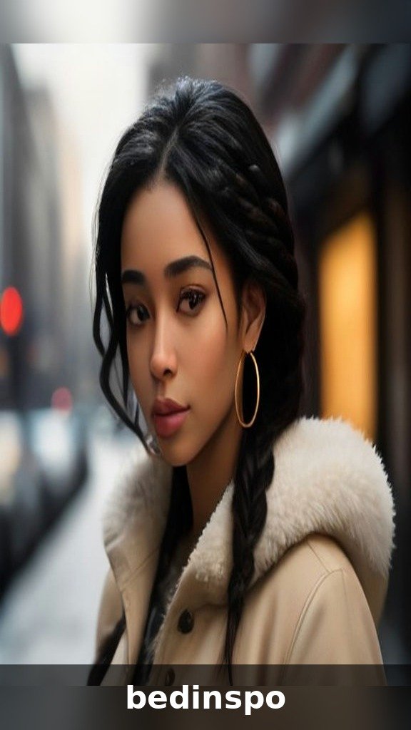 Cozy headband tucked hairstyle
