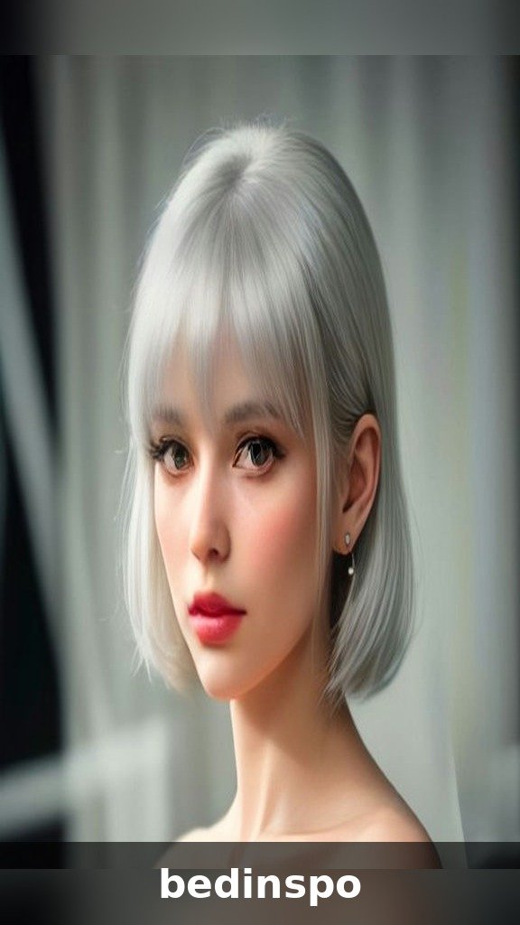Brigitte Bardot inspired curtain bangs