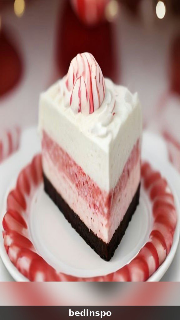 No-Bake Peppermint Cheesecake