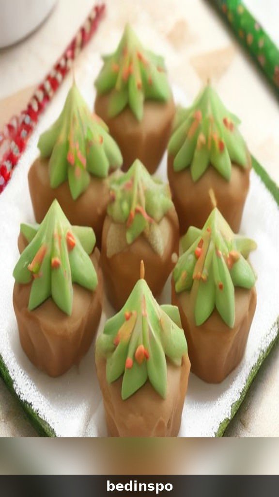 Christmas Tree Brownies