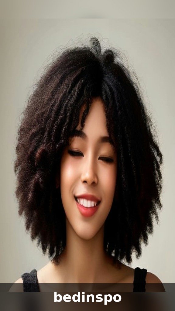 Flipped bob with curtain bangs